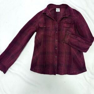 Columbia Western Fitted Plaid button down - 100% Cotton, Med